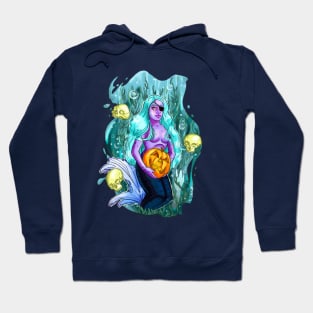 Haunted Depths: The Mermaid's Bounty Hoodie